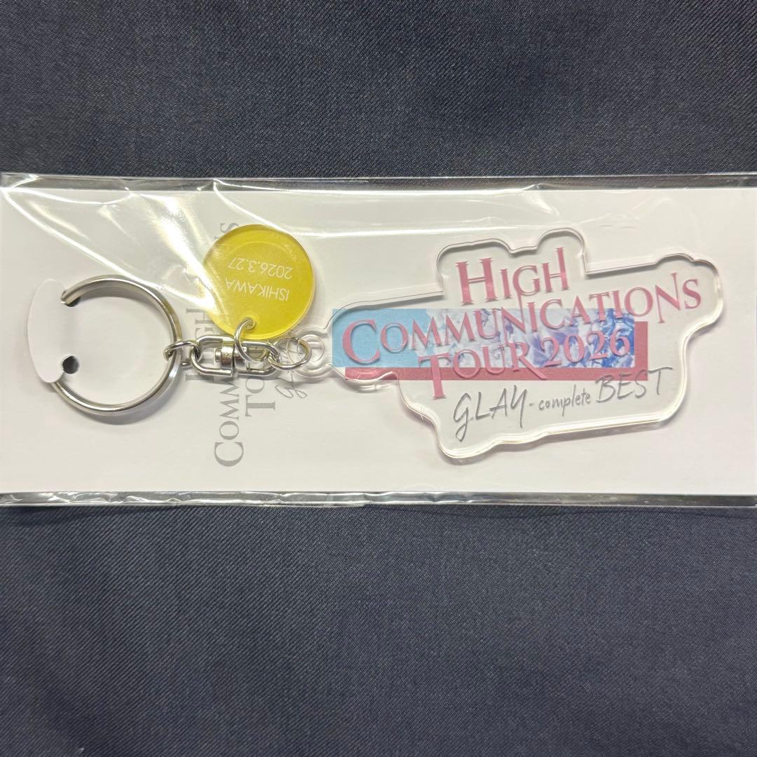 GLAY 金沢歌劇座公演 会場限定 アクリルキーホルダー