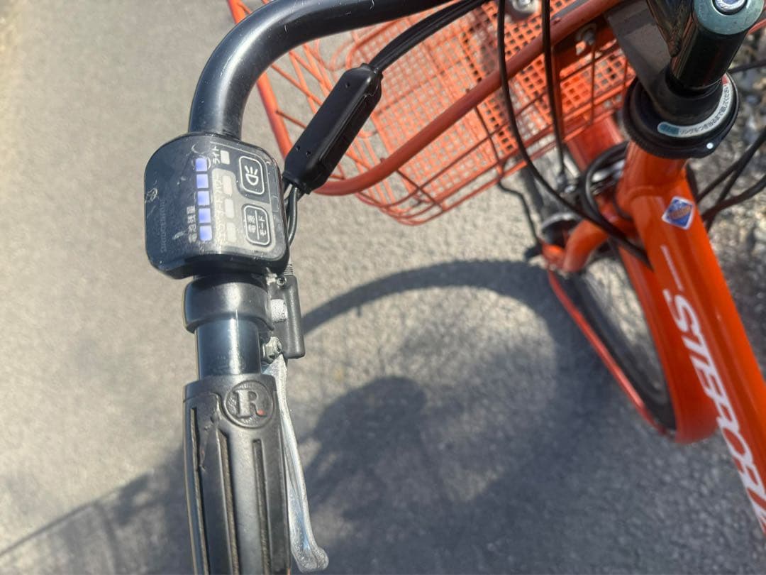 STEPOLIZ 電動アシスト自転車 オレンジ