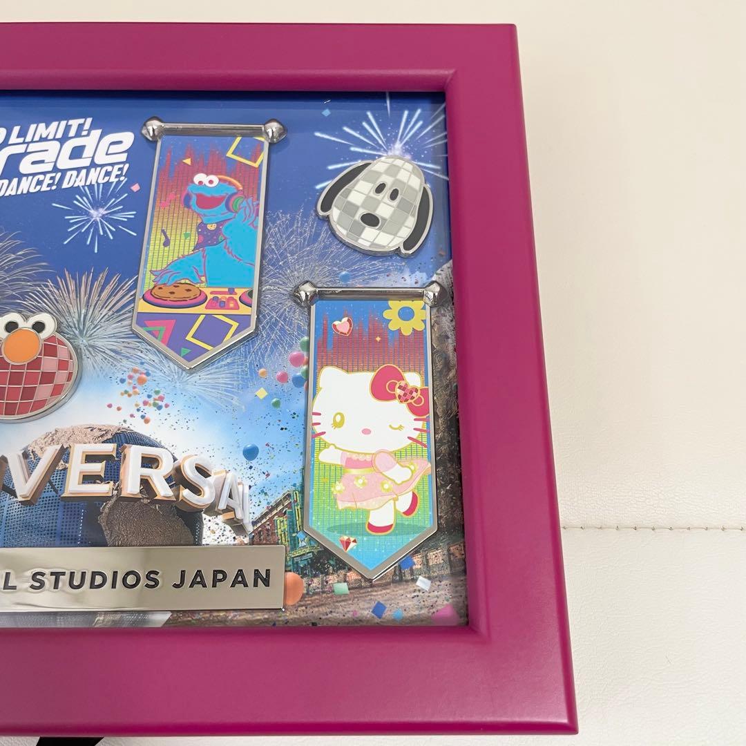 スヌーピー エルモ ハローキティ ピンバッジセット 限定品 ユニバーサル　非売品