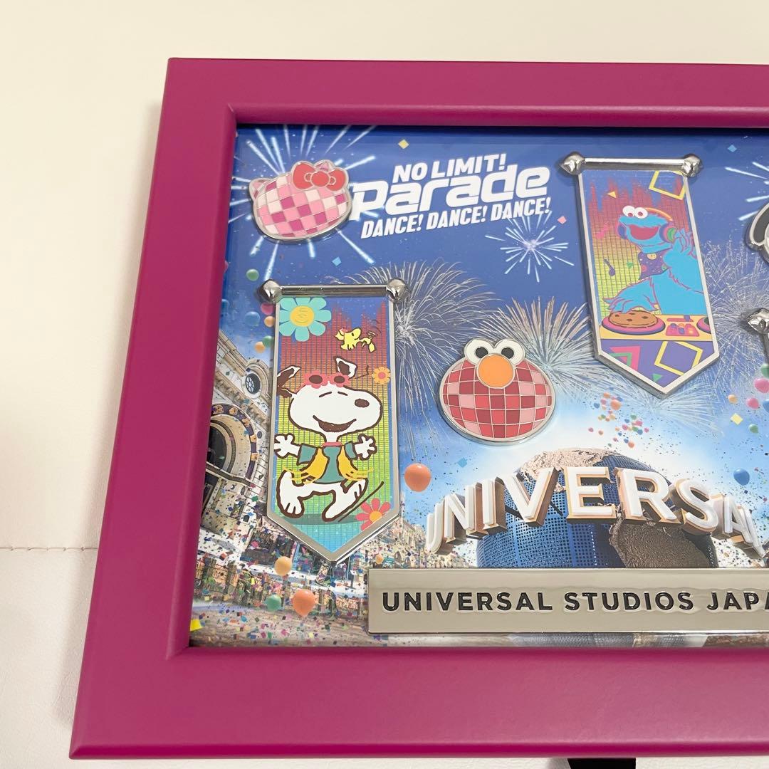 スヌーピー エルモ ハローキティ ピンバッジセット 限定品 ユニバーサル　非売品