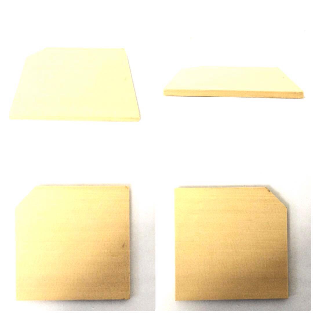 松花堂弁当箱 五点セット 器付 プラスチック箱 懐石道具 紙箱付 B992
