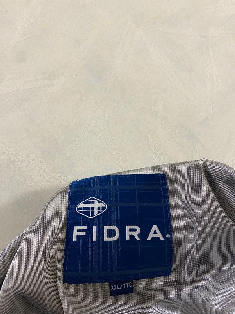 FIDRA SCOTLAND ハーフボタンニットジャケット XXL 裏地付き