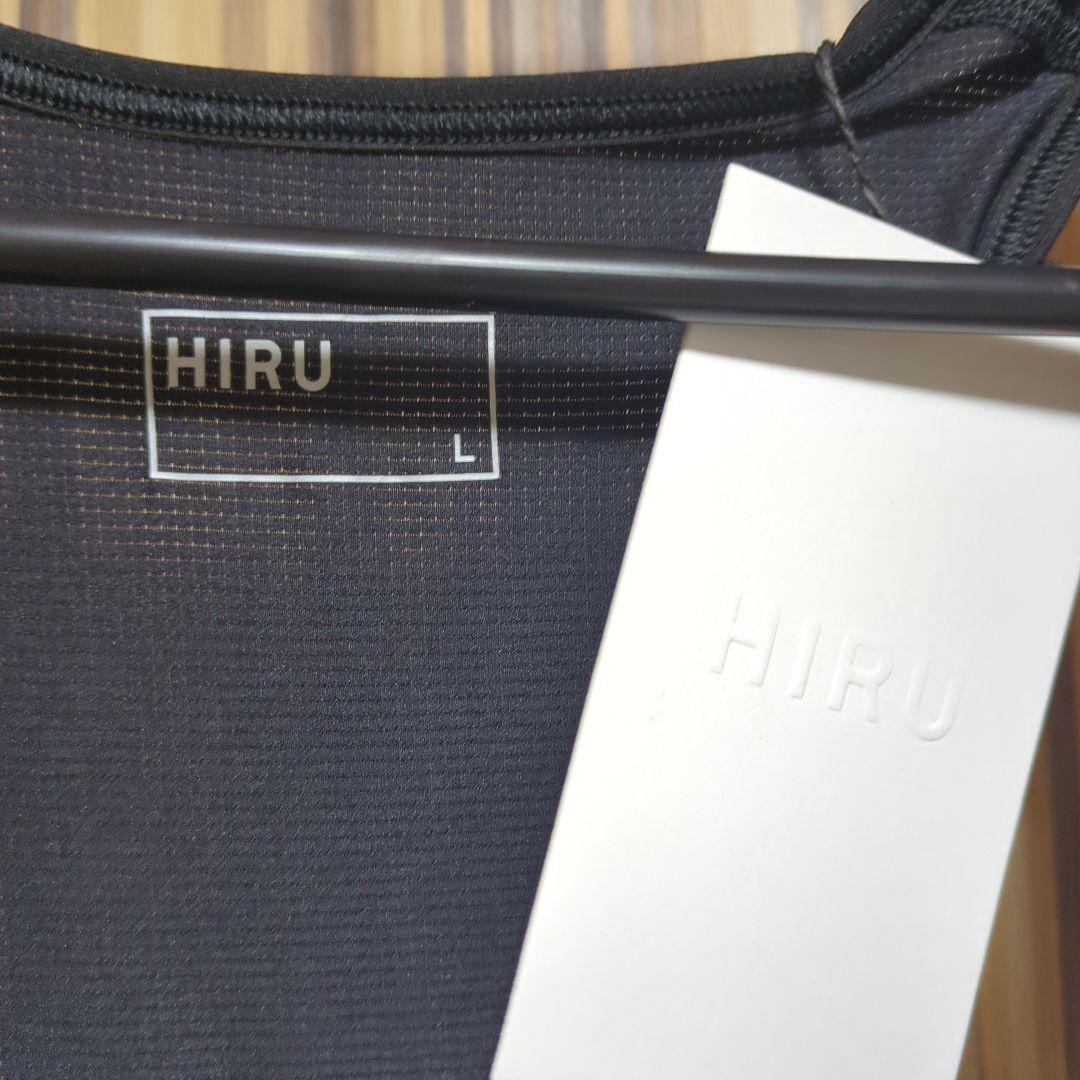 HIRU ウィメンズブラック ビブパンツ