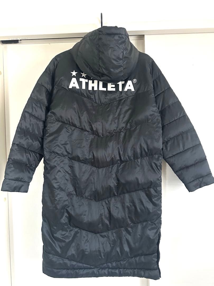 【1度のみ使用】美品 ATHLETA アスレタロングベンチコート 140㎝