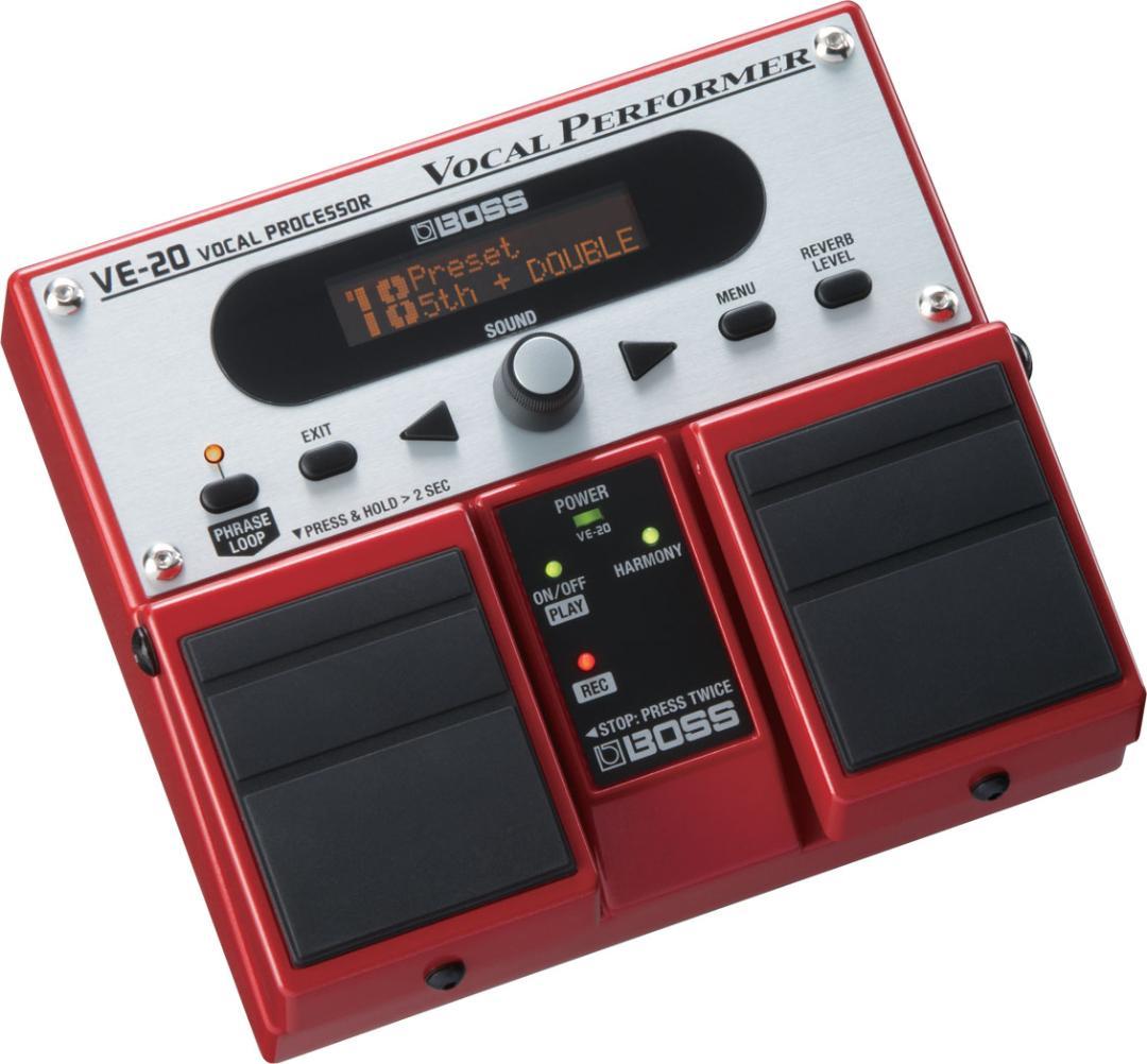 【MICKEY ACケーブル+ポーチ】VE-20 ボーカル専用エフェクター