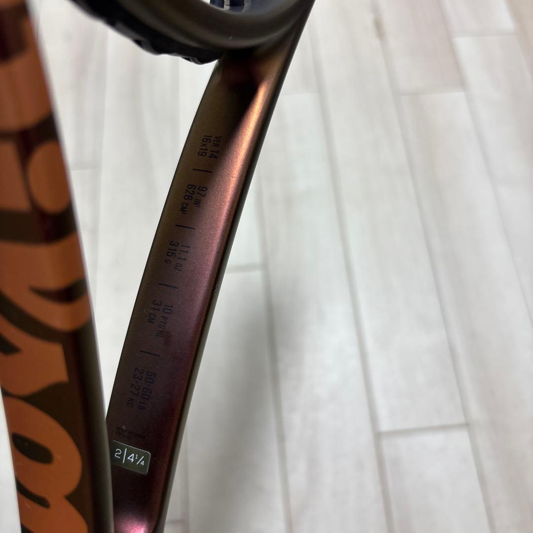 【極美品】Wilson PRO STAFF 97 V14 G2 プロスタッフ