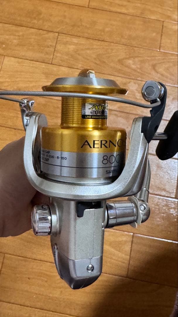 ほぼ未使用 Shimano AERNOS 8000 スピニングリール 保管品