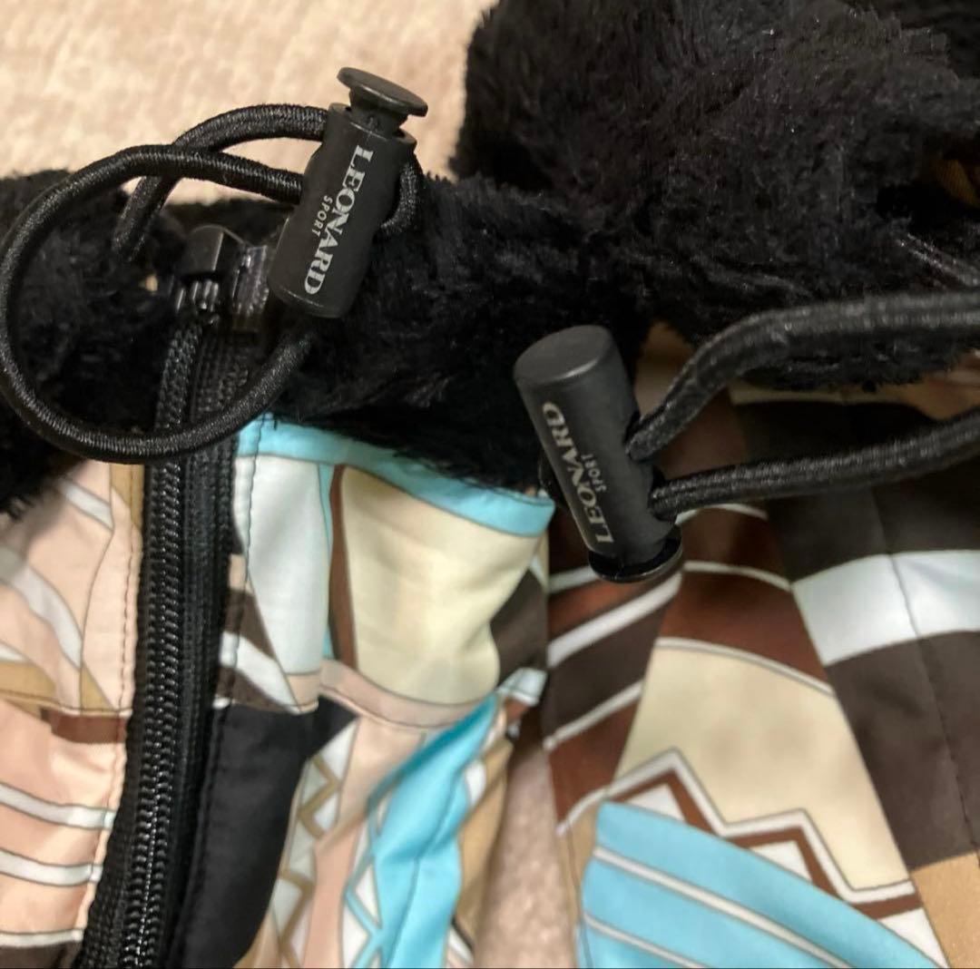 【USED】レオナール　ゴルフレッグウォーマー