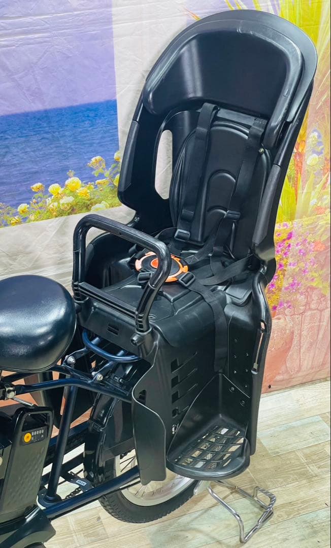 パナソニックギュット⭐️12AH！子供乗せ電動アシスト自転車Y3524