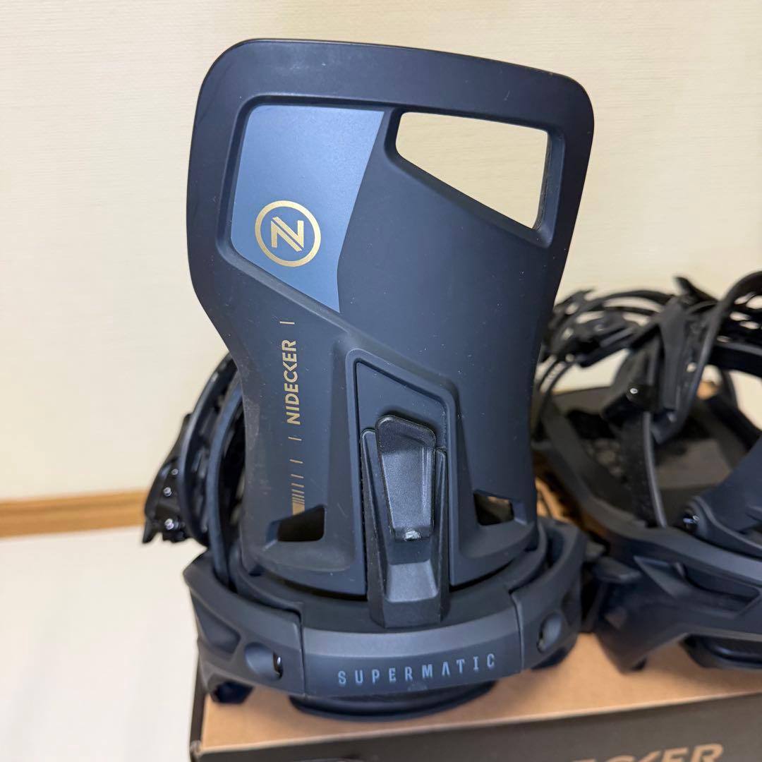NIDECKER SUPERMATIC ナイデッカー L 黒 ビンディング