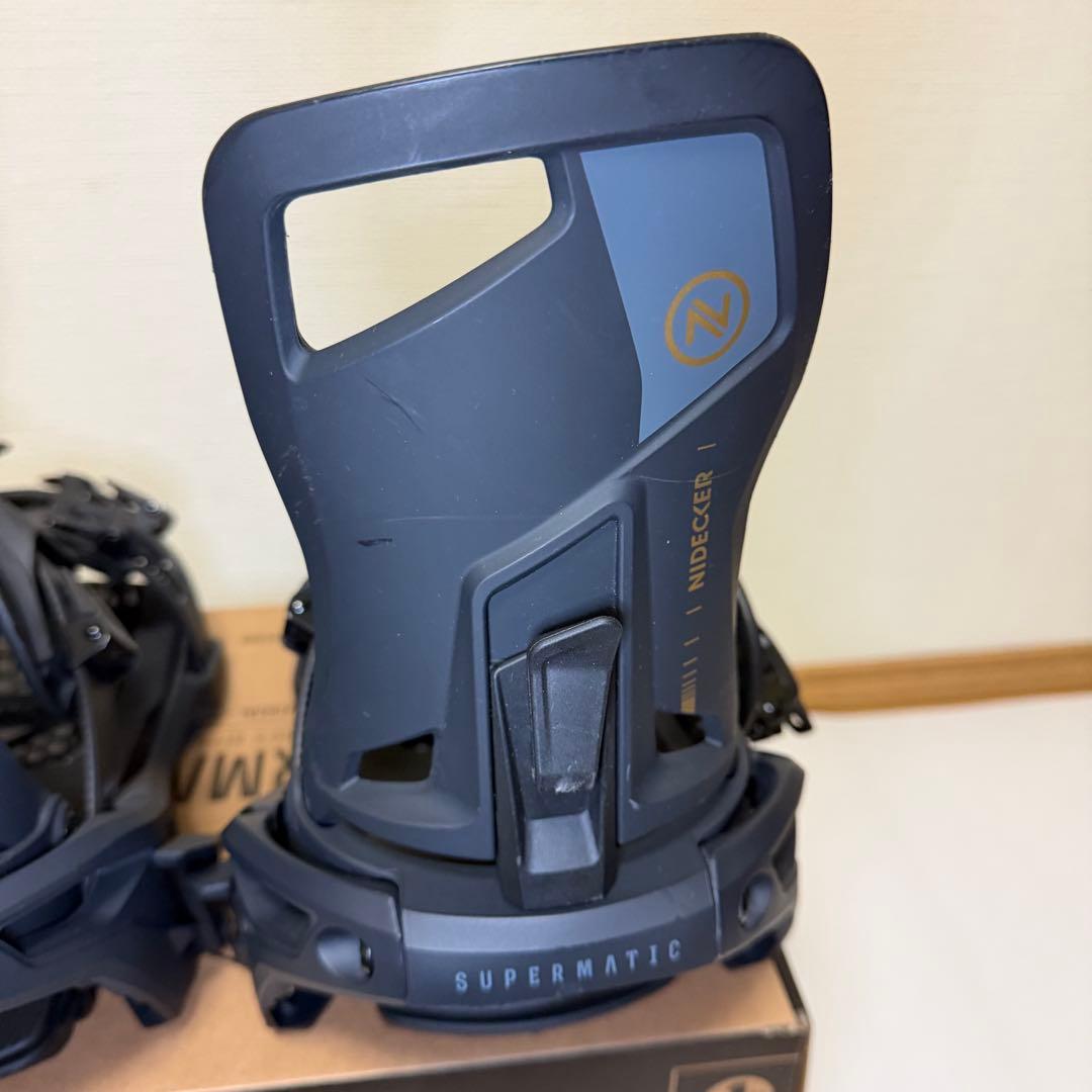 NIDECKER SUPERMATIC ナイデッカー L 黒 ビンディング