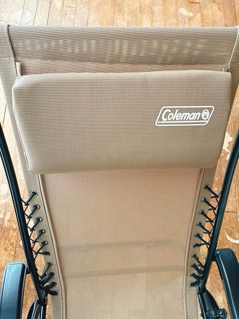 美品　送料込み　【Coleman／コールマン】インフィニティチェア　ベージュ