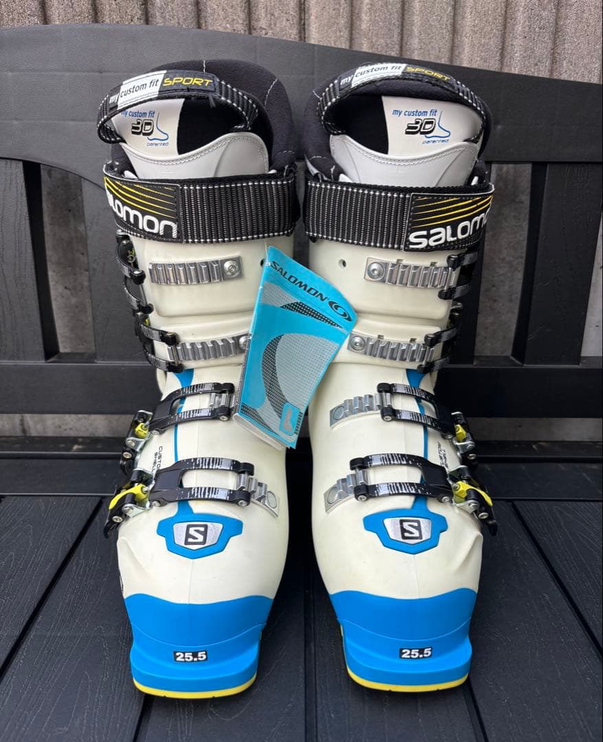 新品未使用タグ付き SALOMON XPRO X90 スキー ブーツ 25.5