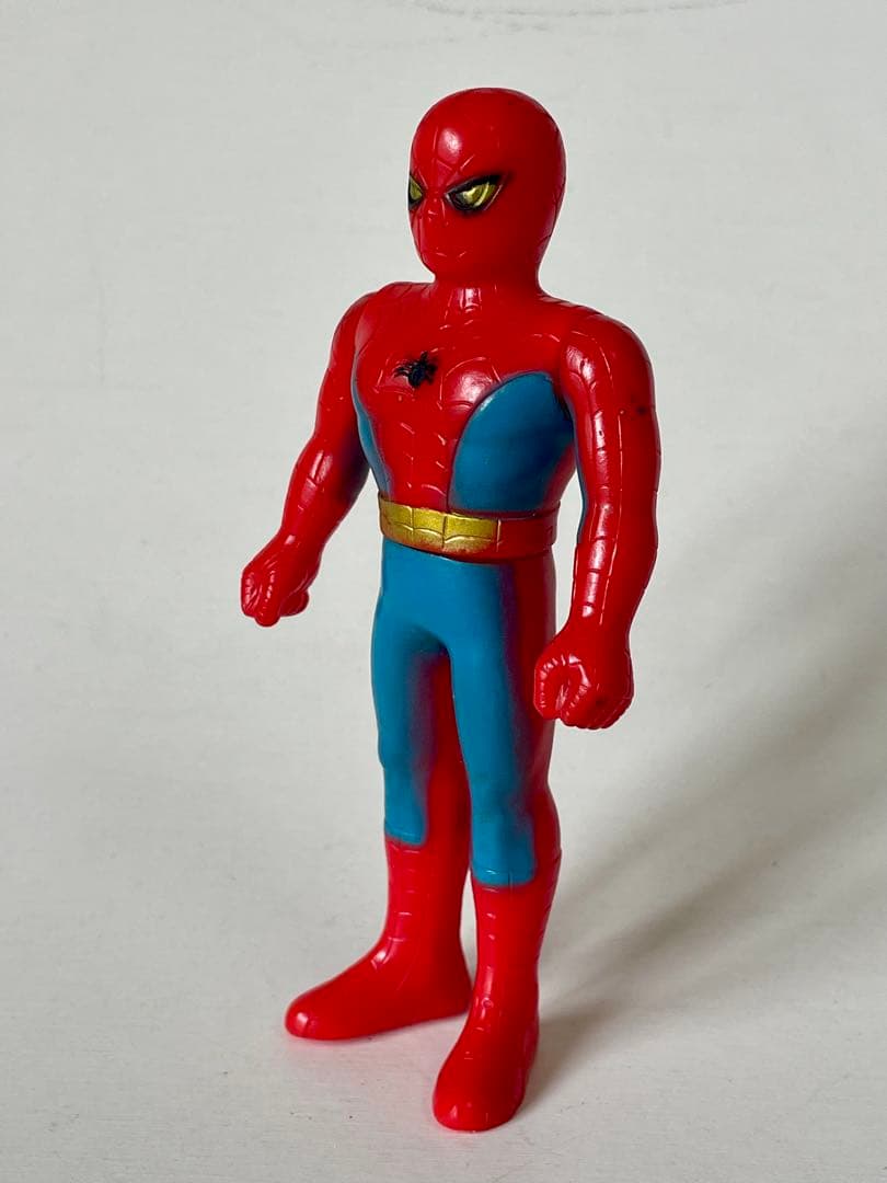 ポピー 東映 スパイダーマン レオパルドン 2体セット当時物 ソフビ 昭和レトロ