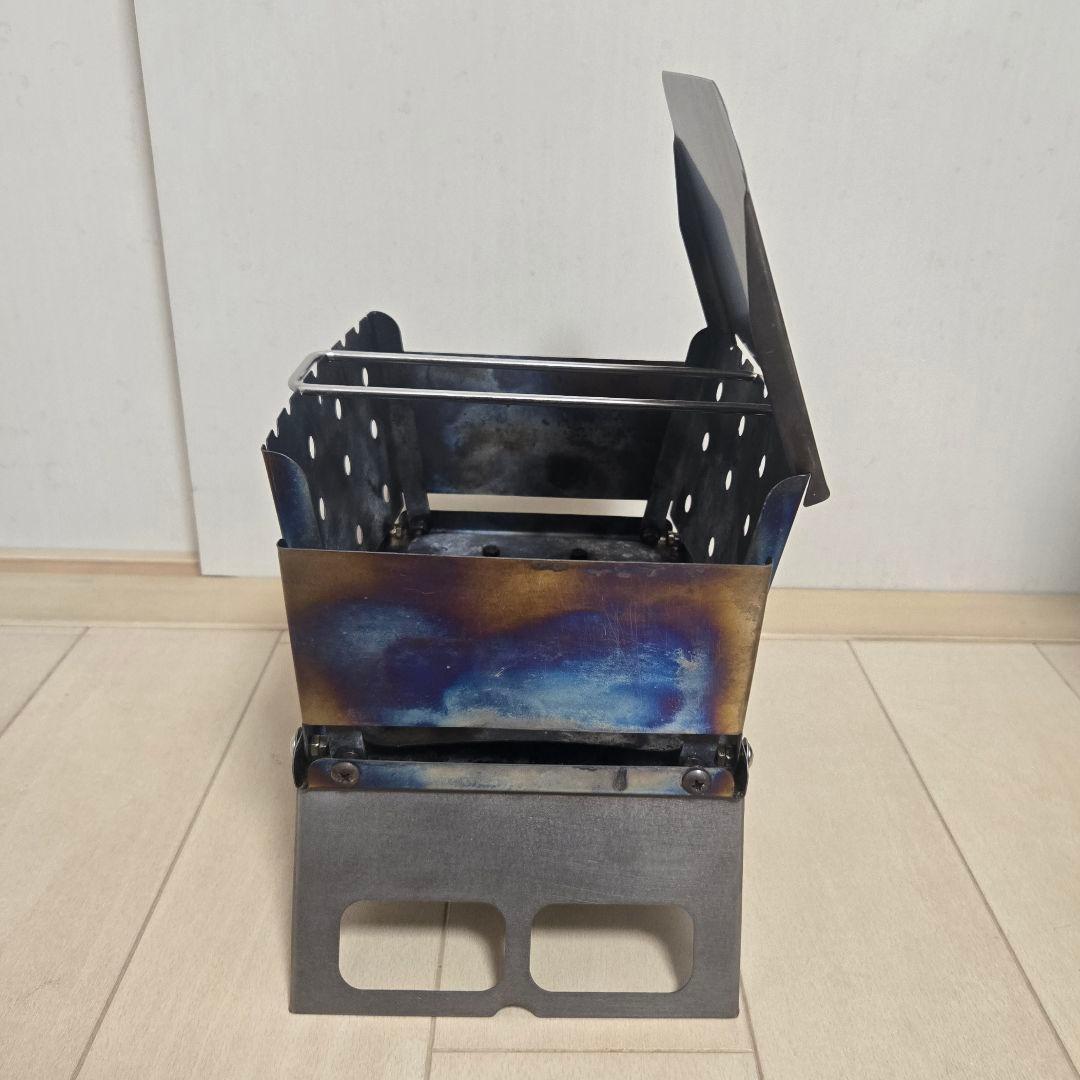 【2回使用】 FireBook TITAN リフレクター 専用五徳 ケース付き