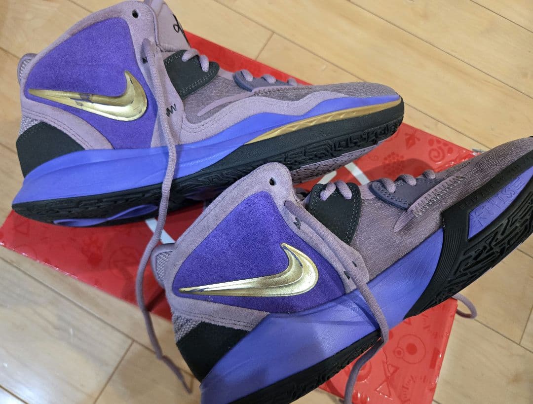 Nike Kyrie 8 バスケットシューズ パープル　27cm
