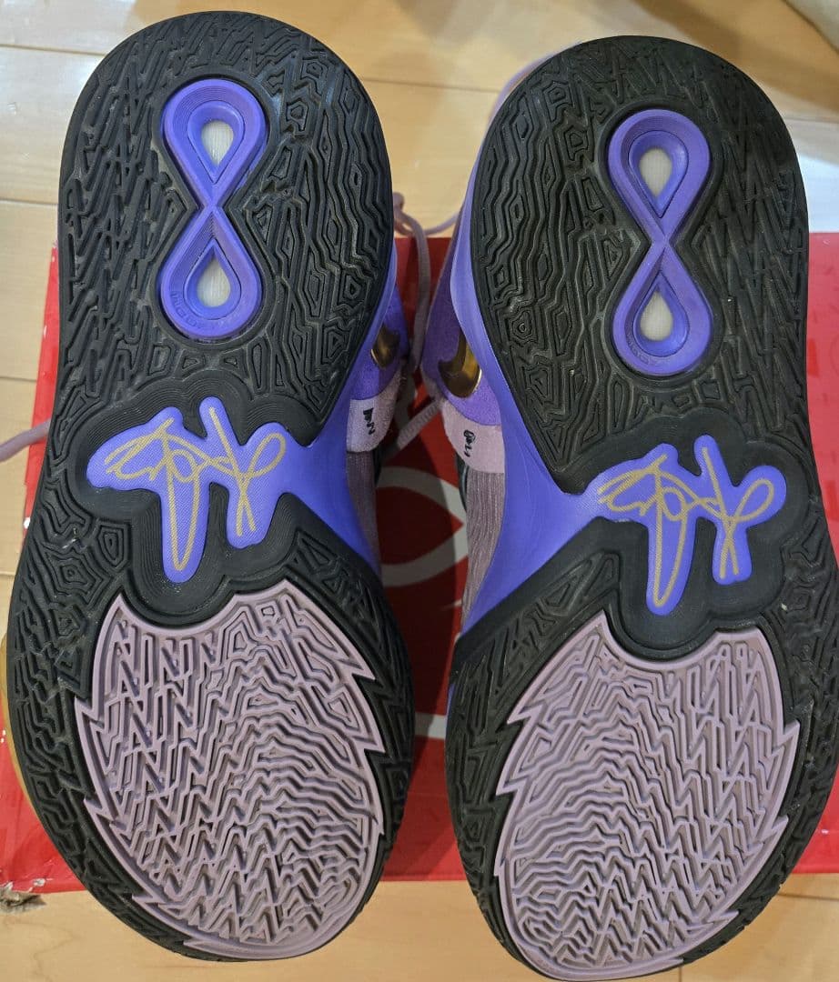 Nike Kyrie 8 バスケットシューズ パープル　27cm