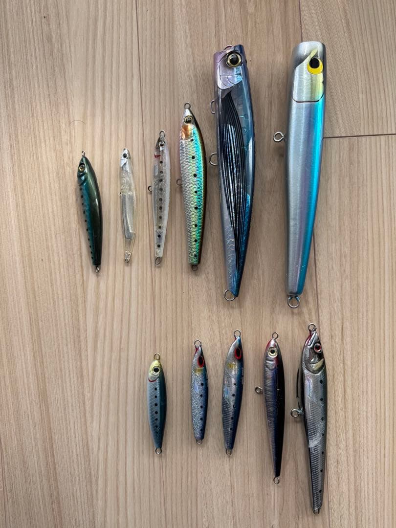 【バラ売無】マグロルアー アキアポッパー オシアバブルディップ Fブースト