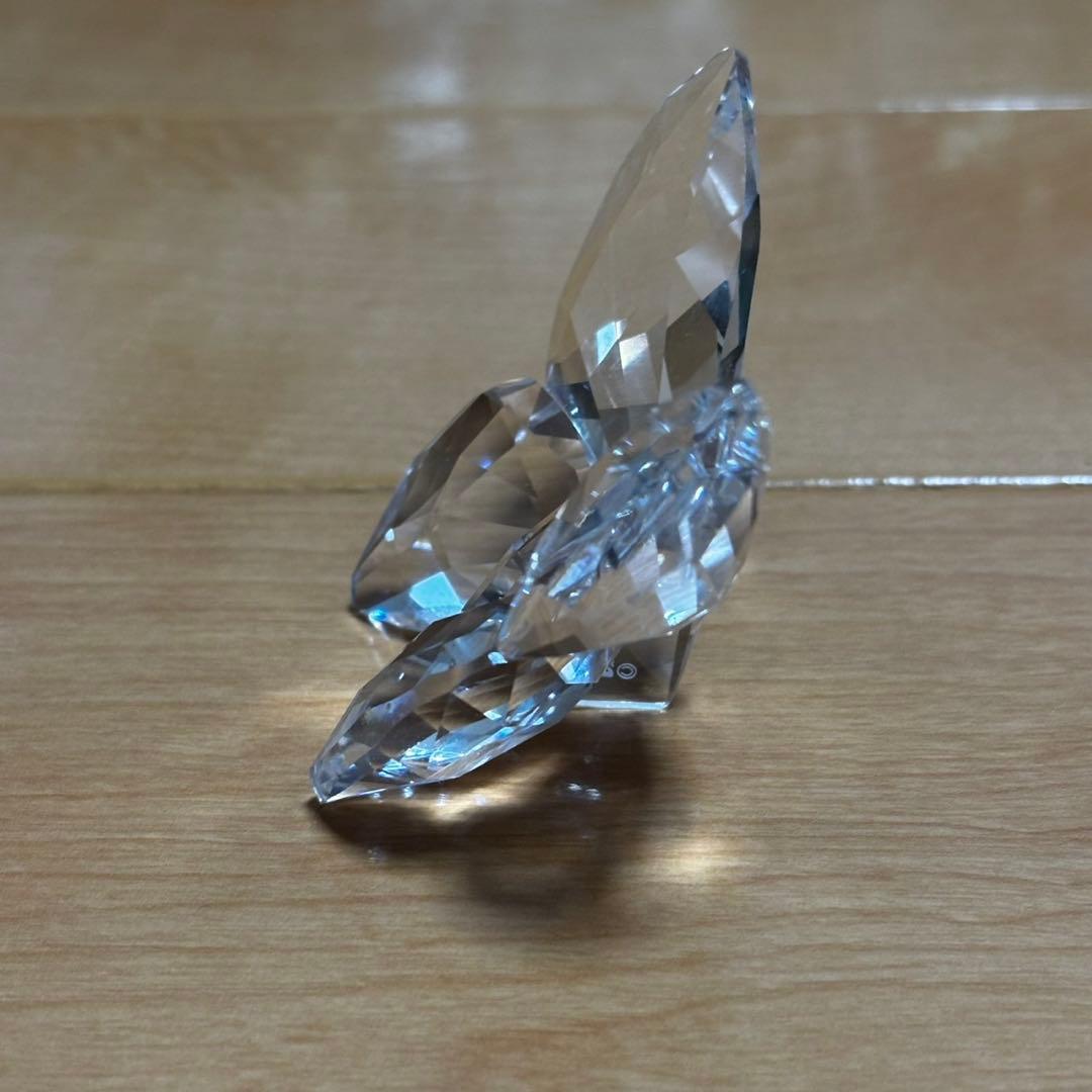 美品 SWAROVSKI スワロフスキー 蝶 バタフライ 置物 フィギュリン