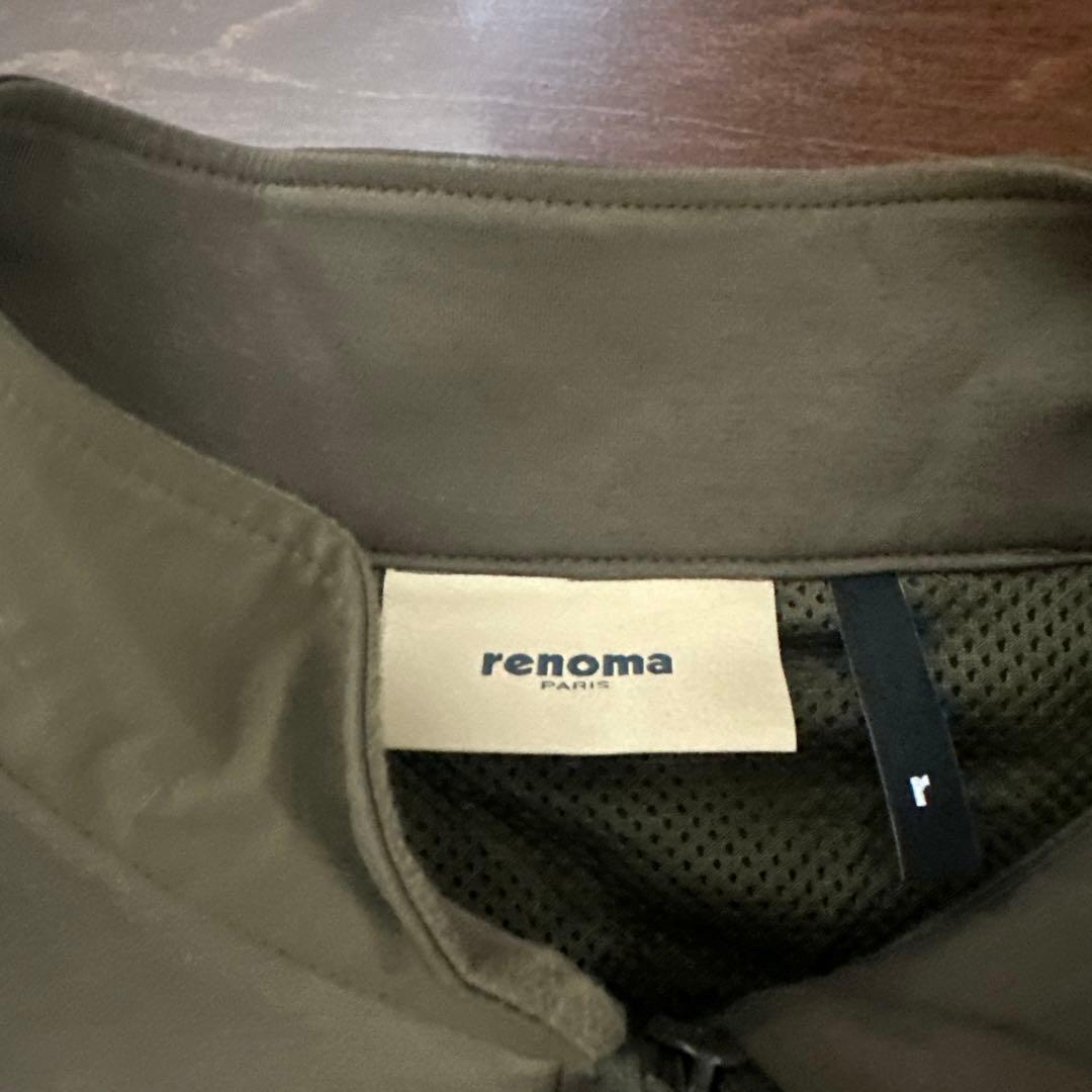 renoma golfブラウンセットアップ