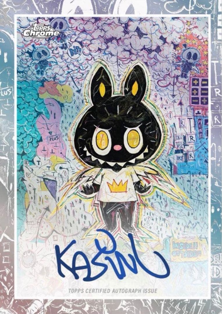 topps chrome labubu ラブブ トレカ 新品未開封1箱