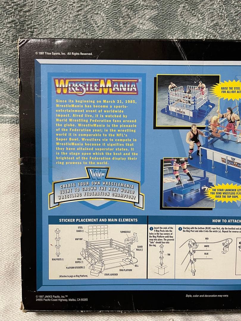 WWF WWE リング フィギュア　ハズブロ