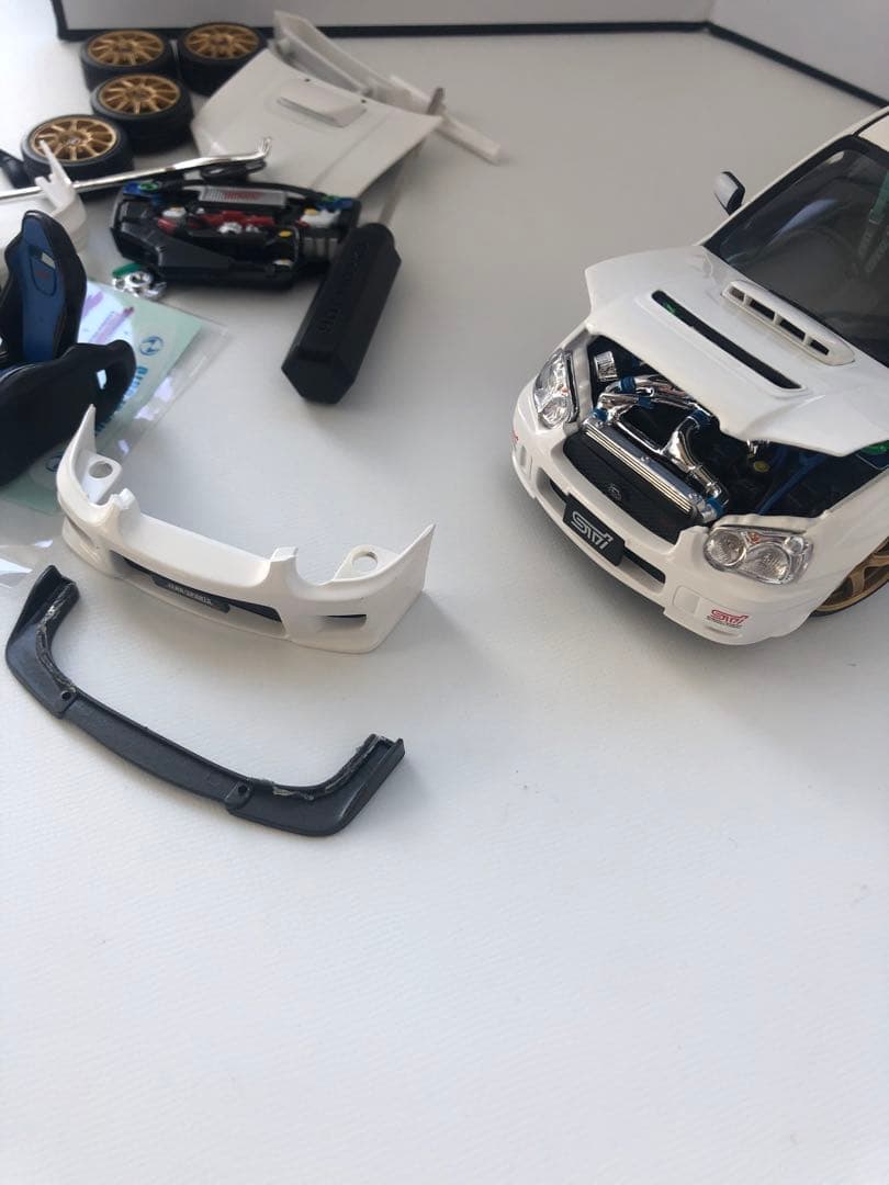 スバルインプレッサWRX STI GDB2004ZERO/SPORTS 1/24