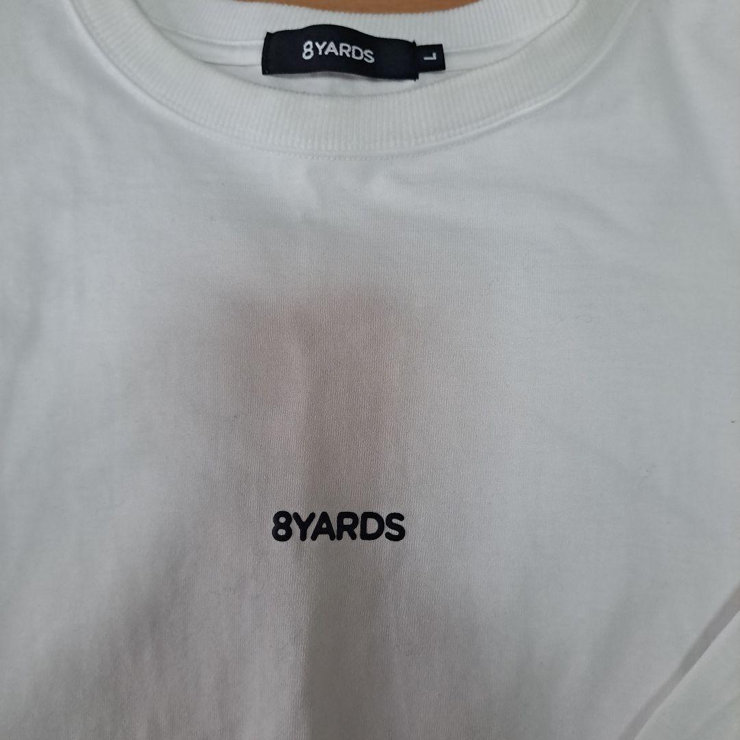 美品！8YARDS ホワイト 長袖シャツ L