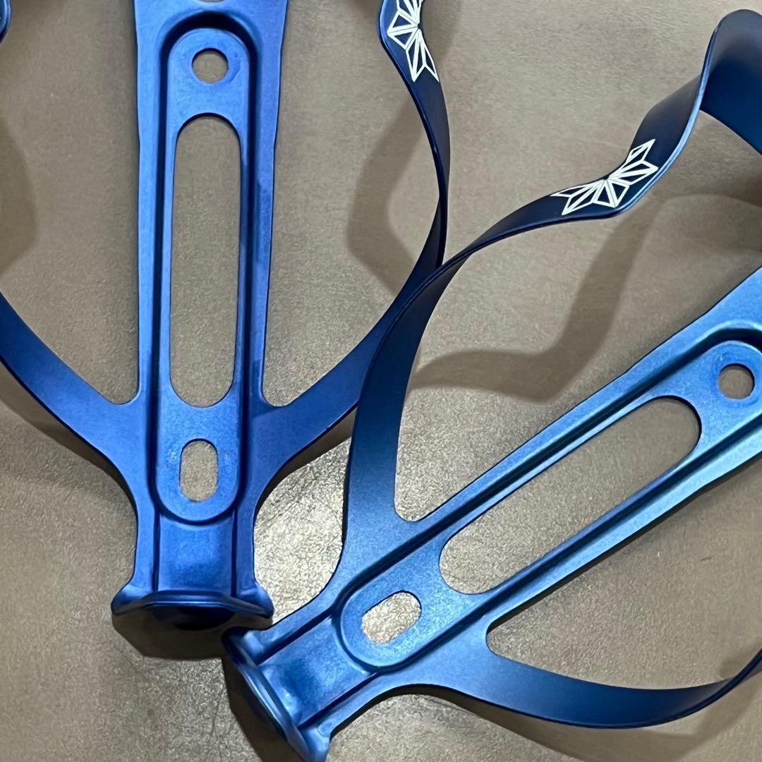 SUPACAZ FLY CAGE ANO ボトルケージ　廃盤ブルー　2個セット