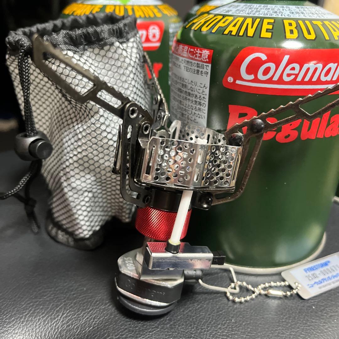 Coleman ガス缶 470g 4本とバーナーセット