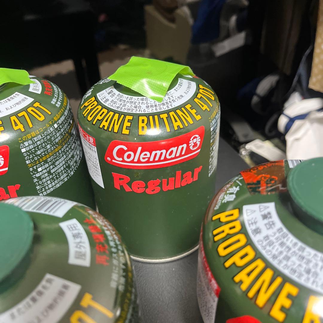 Coleman ガス缶 470g 4本とバーナーセット