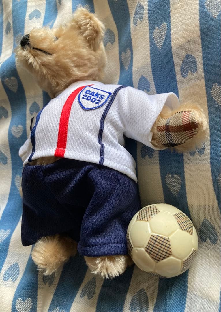 DAKS 2002年 FIFAワールドカップ 限定テディベア 限定500個新品