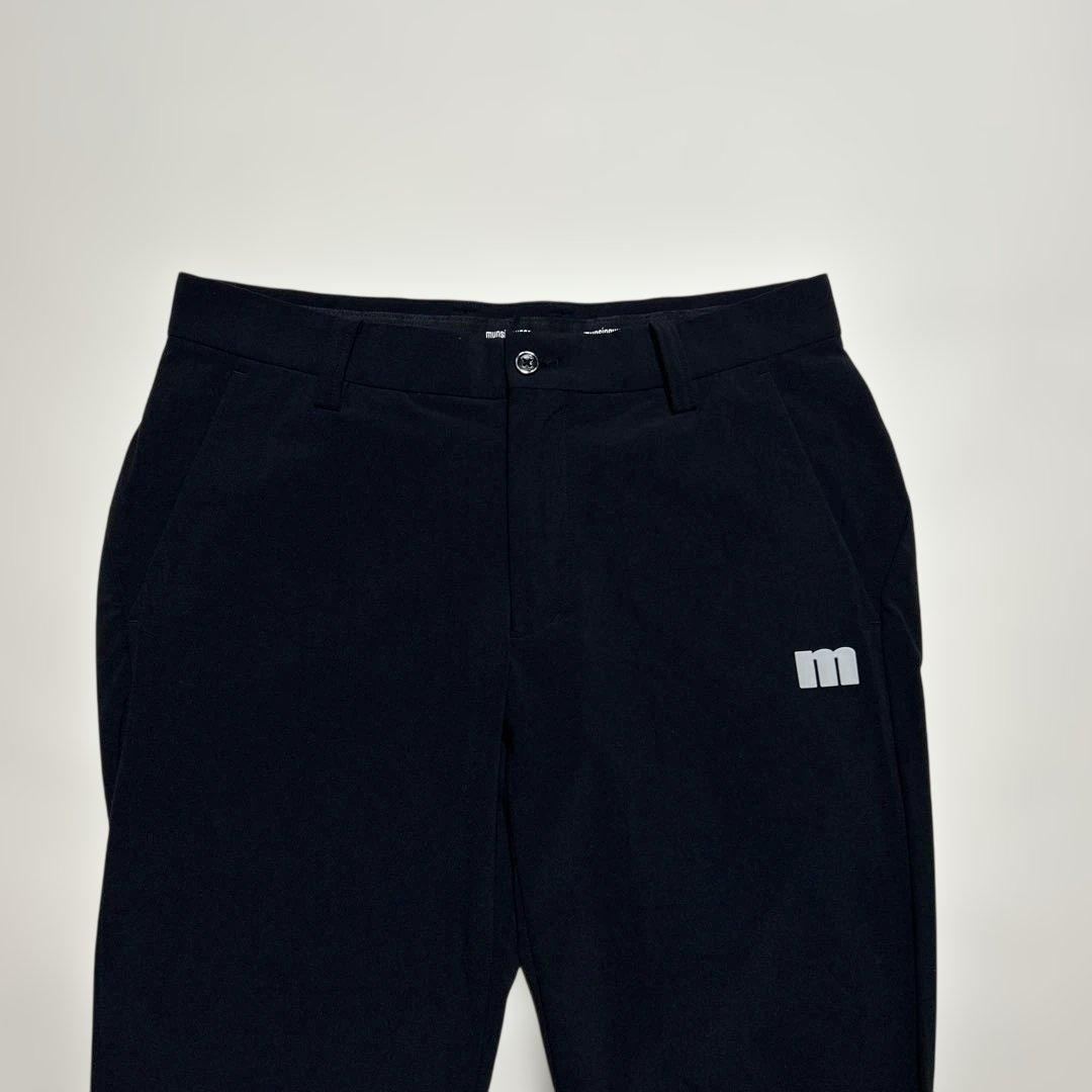 Munsingwear マンシングウェア　ゴルフ　パンツ　ブラック　ウエスト79
