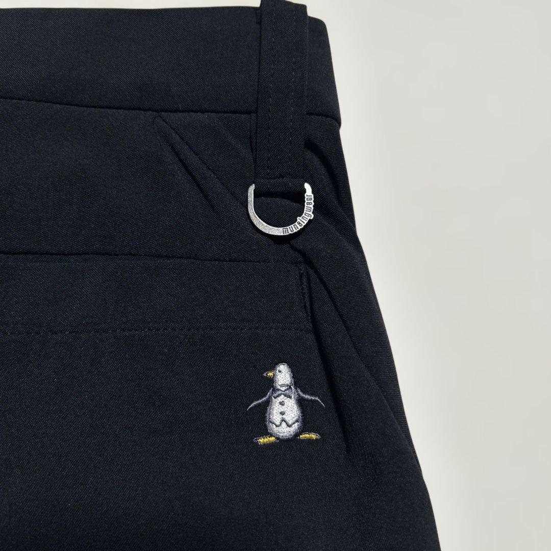 Munsingwear マンシングウェア　ゴルフ　パンツ　ブラック　ウエスト79