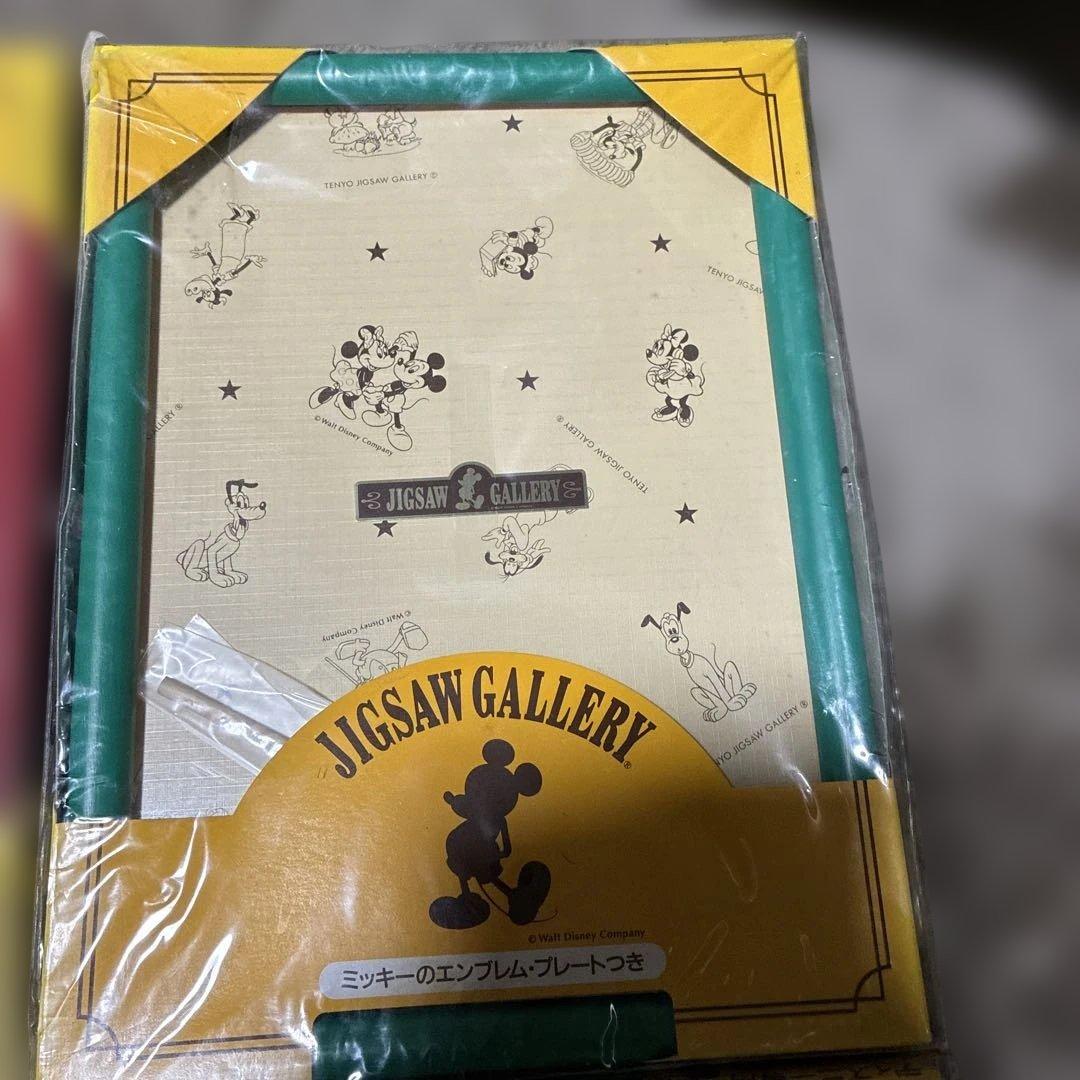 新品TENYO JIGSAW GALLERY ミッキー フレーム赤、青、緑4個