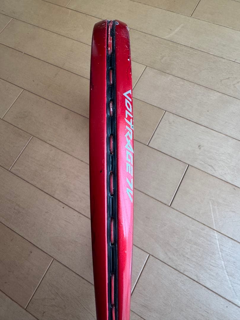 YONEX VOLTRAGE 7Vソフトテニスラケット　UL1 クレナイ
