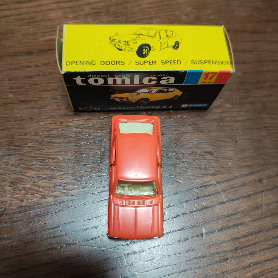 トミカ黒箱 ニッサン チェリー X-1 1/58
