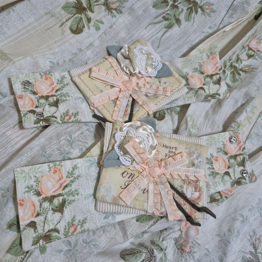 ✨新品未使用品✨マニーローズ　カントリー　ハンドメイド　カーテン　レース