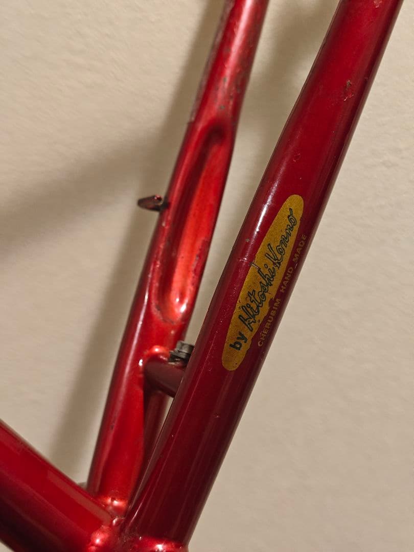 CHERUBIM 赤 フレーム ランドナー 525 ケルビム 650b