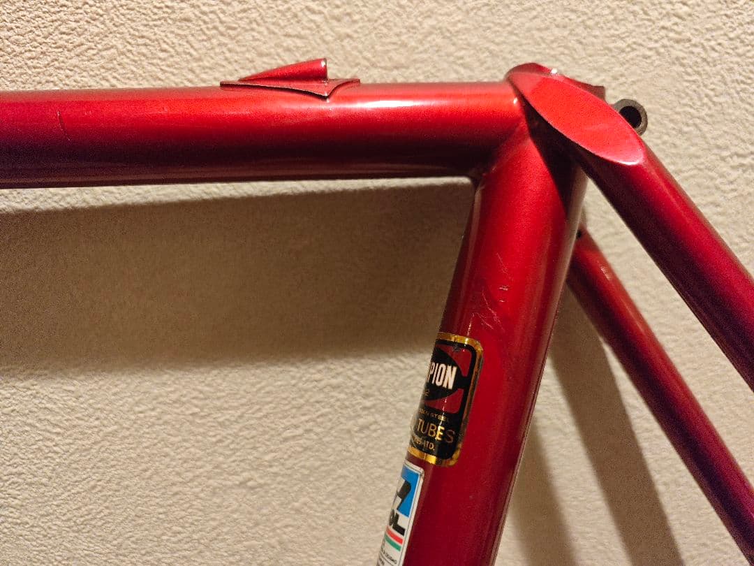 CHERUBIM 赤 フレーム ランドナー 525 ケルビム 650b