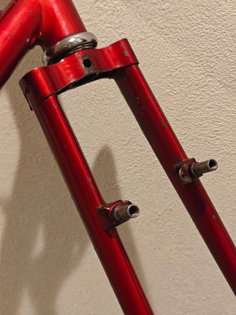 CHERUBIM 赤 フレーム ランドナー 525 ケルビム 650b