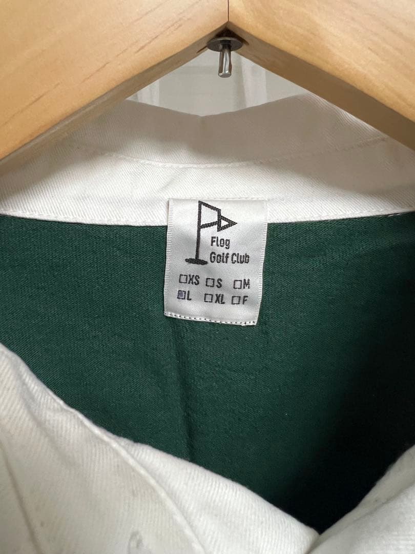 【FLOG_GOLF_CLUB】Hand painted rugby shirt
