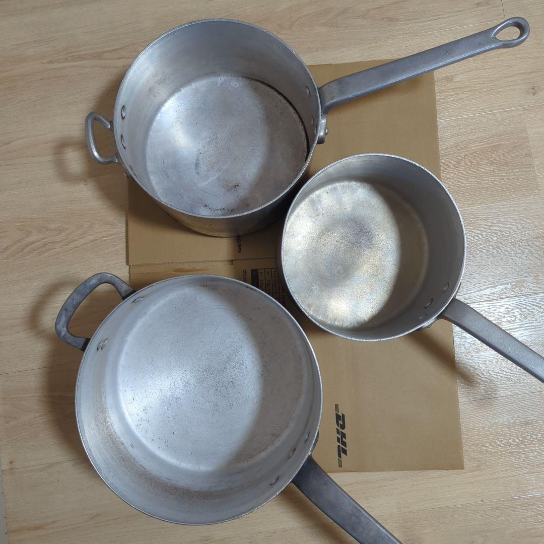 業務用　アルミパン　片手鍋　両手鍋　大きいサイズ　業務用　キッチン用品　店舗　店