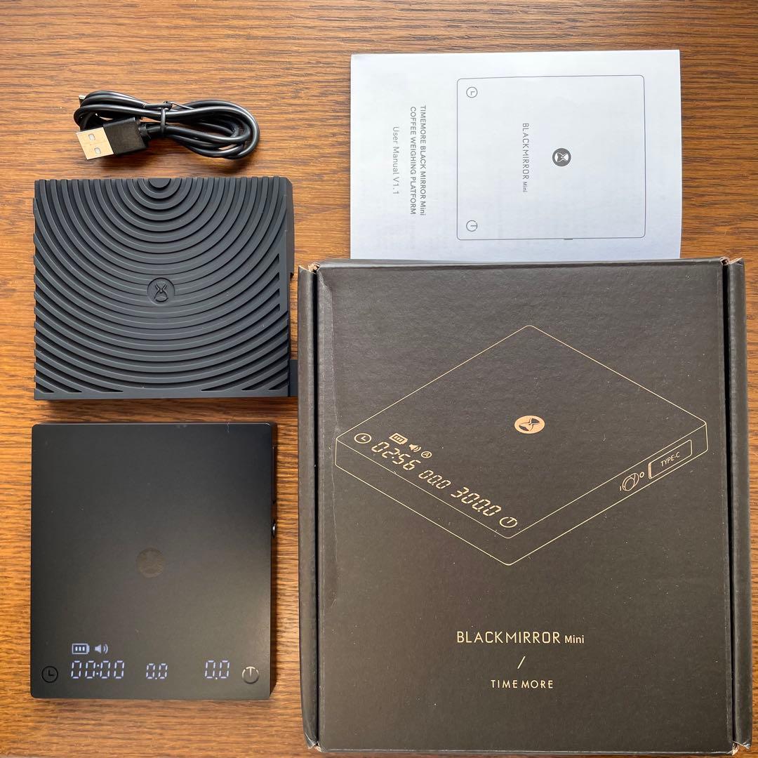 タイムモア Black Mirror Miniコーヒー&エスプレッソスケールミニ