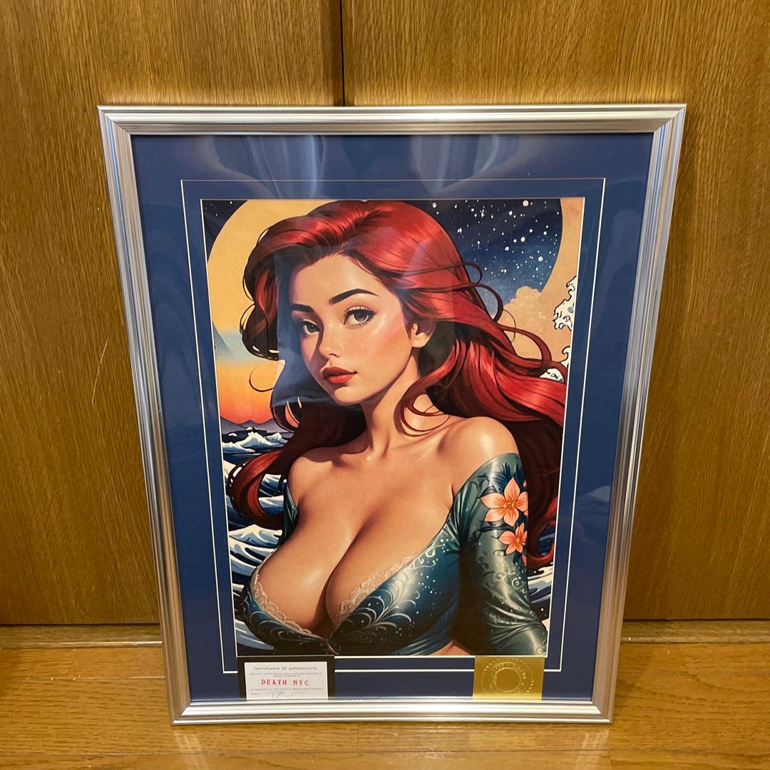 額込 世界限定100枚DEATH NYC アートポスター 現代アート 22