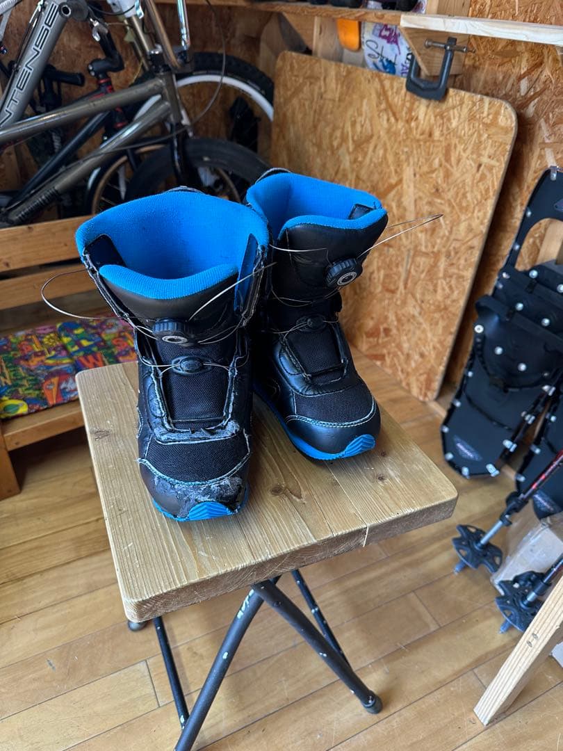 SALOMON The Team Mate 120cm スノーボード 3点セット