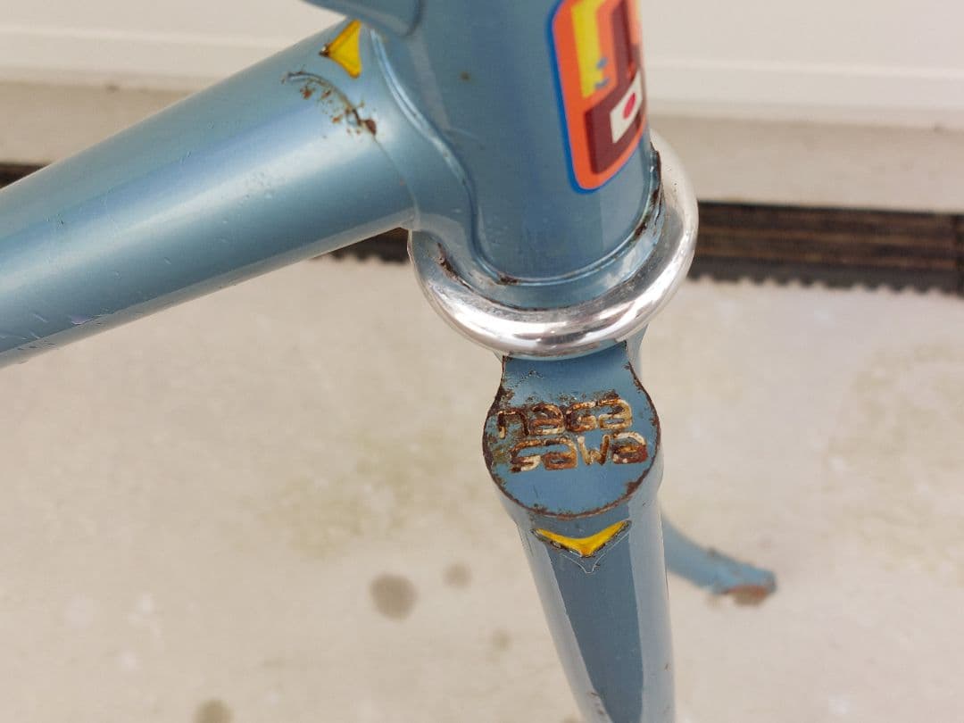 Nagasawa 競輪ピストフレーム njs刻印入り