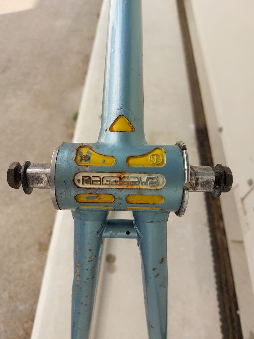 Nagasawa 競輪ピストフレーム njs刻印入り