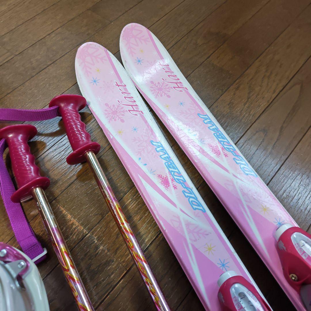 【送料込み】ジュニアスキーフルセット118m　21/22cm