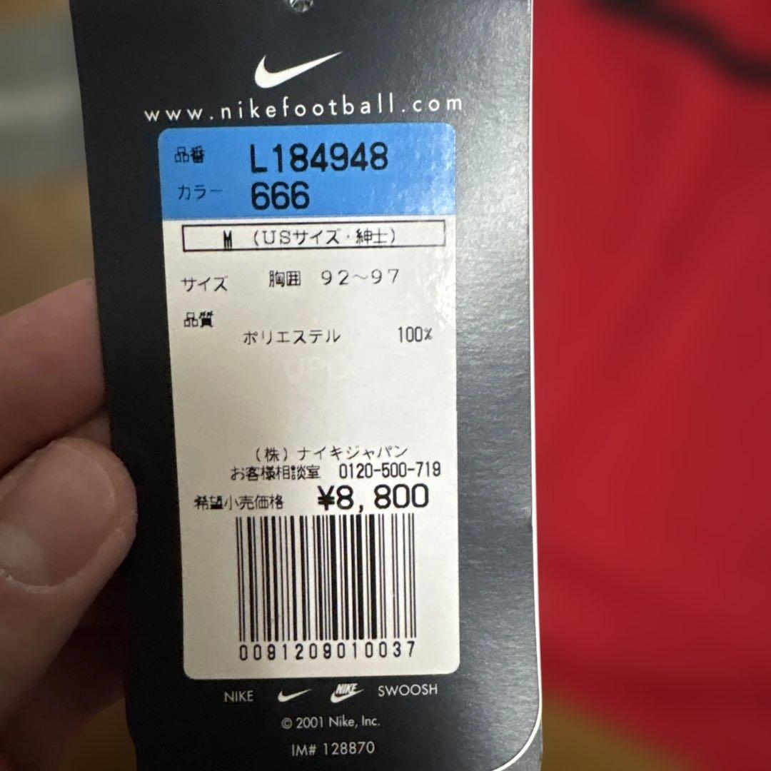 サッカーユニフォームシャツ赤